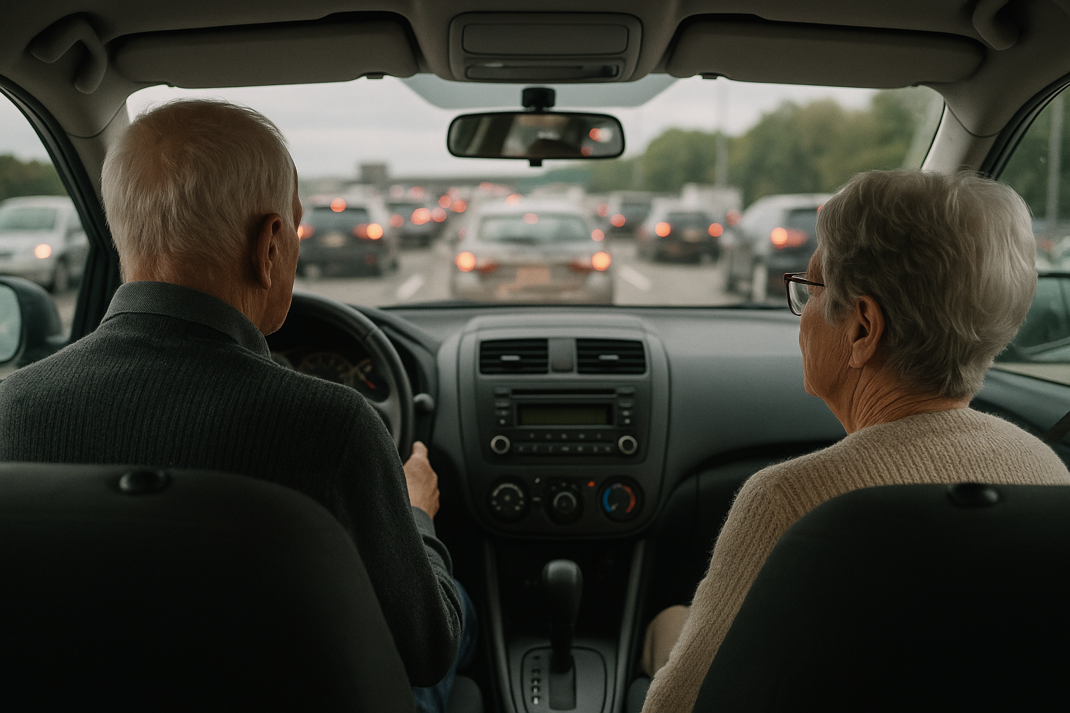 Using technology to avoid traffic