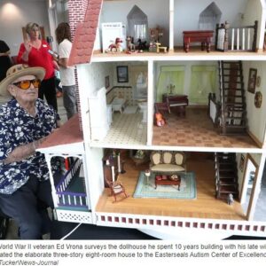 Eddie with Doll House